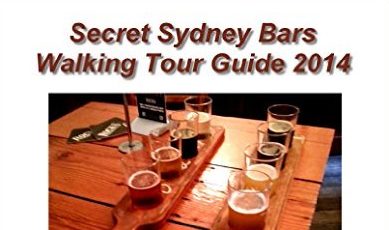 Secret Sydney Bars Walking Tour Guide Ebook Cover