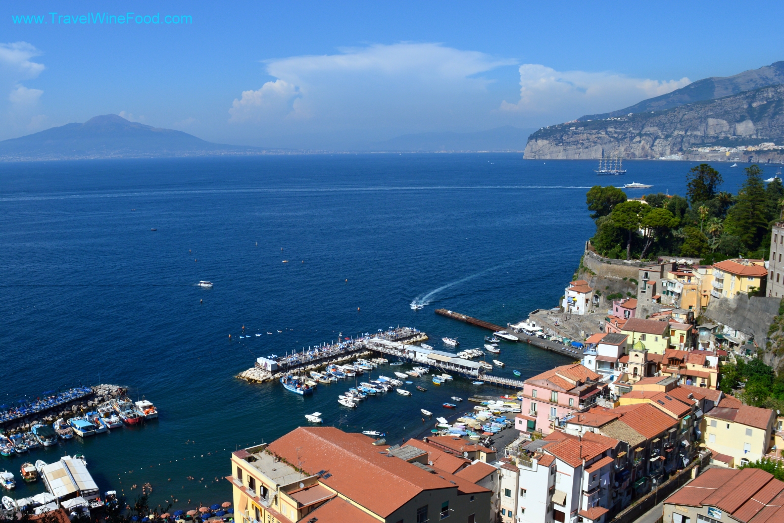 Amalfi Coast Sorrento Town Italy Europe