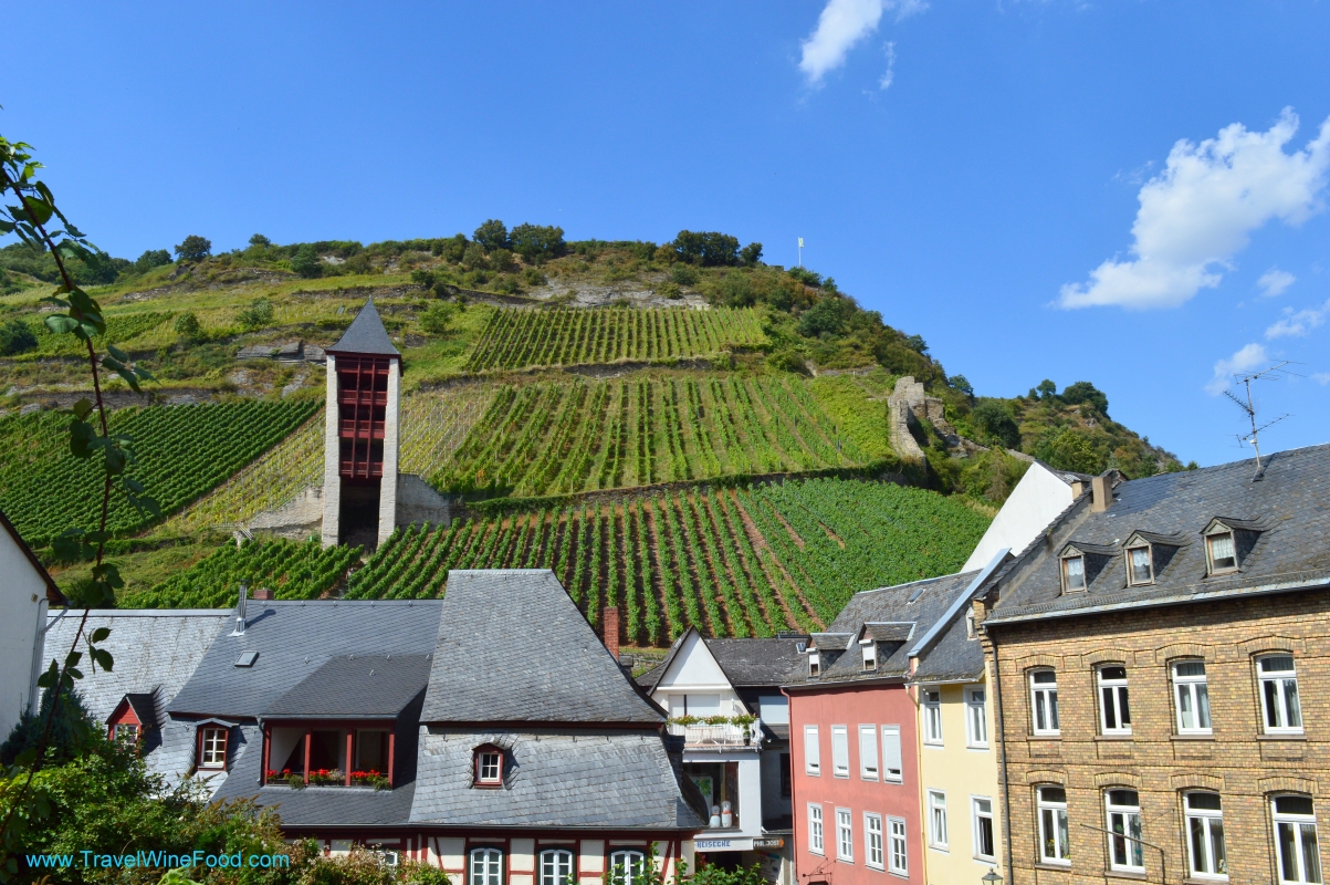 Rhine Valley Vineyards Bacharach Germany Europe